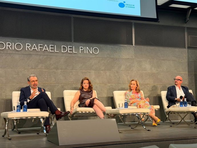 Intervención del consejero de Sanidad, Jesús Fernández Sanz en el III International Summit celebrado en Madrid.