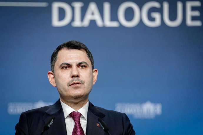 Archivo - El ministro de Medioambiente y Urbanismo de Turquía y Presidente de la próxima Cumbre del Clima (COP31), Murat Kurum.