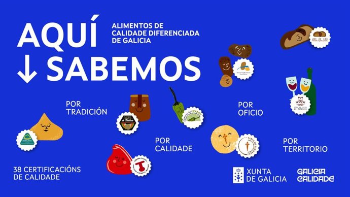 La Xunta lanza la marca 'Aquí sabemos'