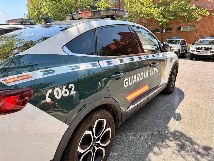 Un vehículo de la Guardia Civil. 