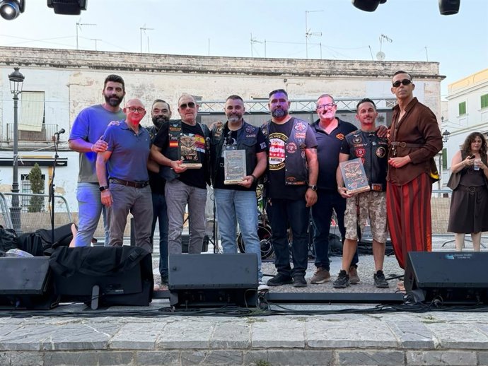 Inauguración de la VIII Concentración del Harley Davidson Club.