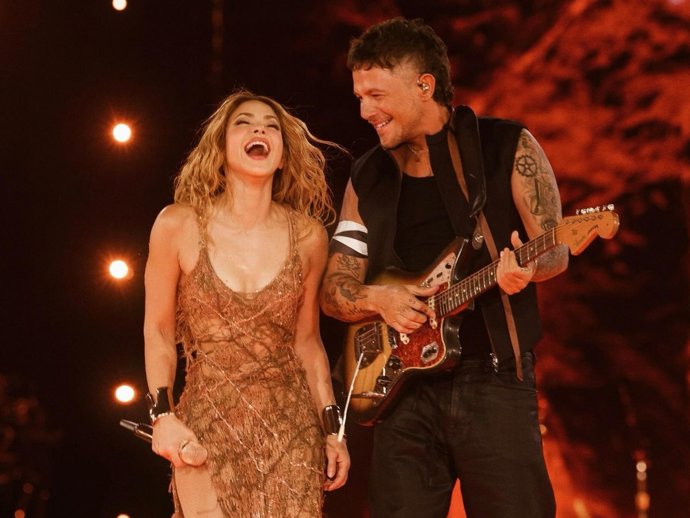 Shakira y Alejandro Sanz sorprenden cantando juntos en Madrid