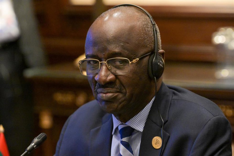 Archivo - El ministro de Exteriores de Mauritania, Mohamed Salem Ould Merzoug 