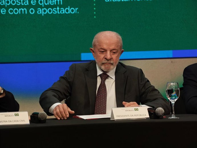 Archivo - El presidente de Brasil, Luiz Inacio Lula da Silva
