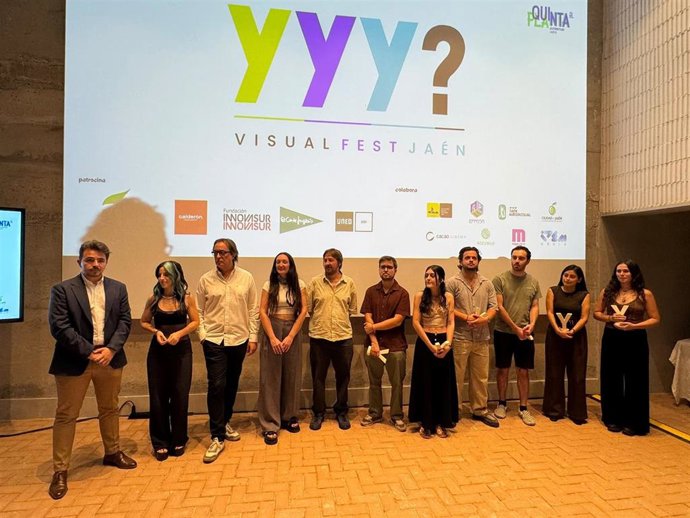 Entrega de premios de 'YYY? Visual Fest' en Jaén