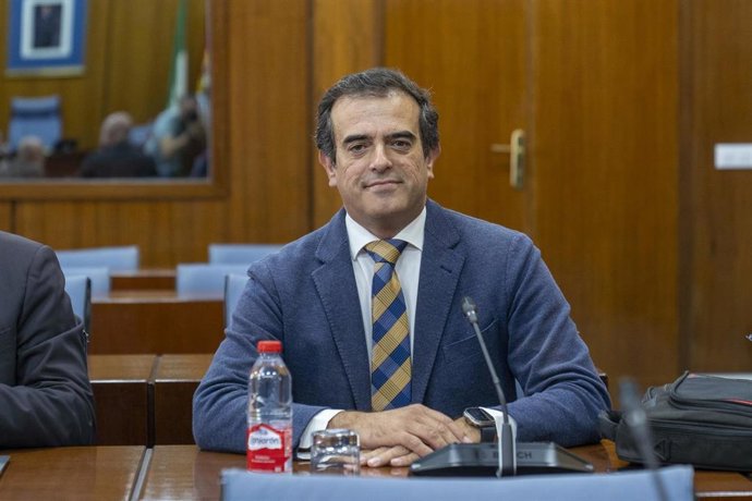 Antonio Sevilla, parlamentario andaluz y presidente de Vox Málaga.