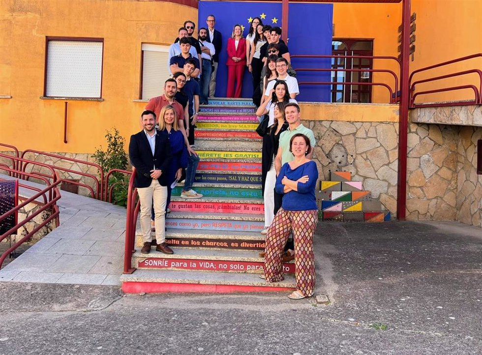 La Junta apoya el encuentro que reúne en Salamanca a jóvenes de CyL y Portugal para debatir sobre el futuro de Europa