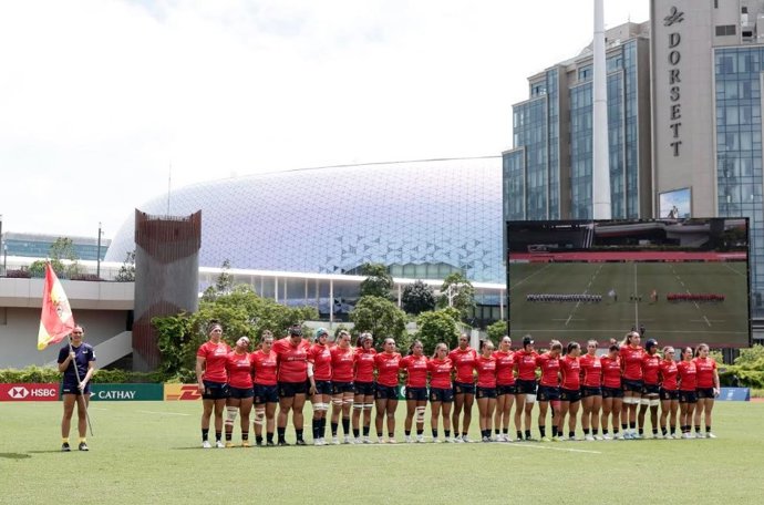 La selección española femenina de rugby