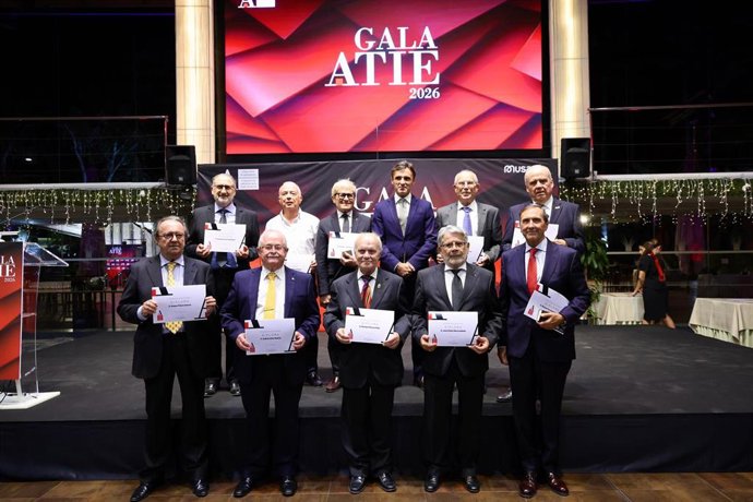 Acto organizado por el Colegio Oficial de Aparejadores, Arquitectos Técnicos e Ingenieros de Edificación de la Región de Murcia
