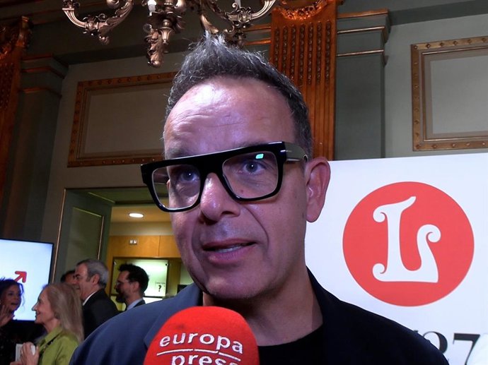 Ángel Llàcer durante la inauguración de la nueva temporada del Gran Teatre del Liceu de Barcelona