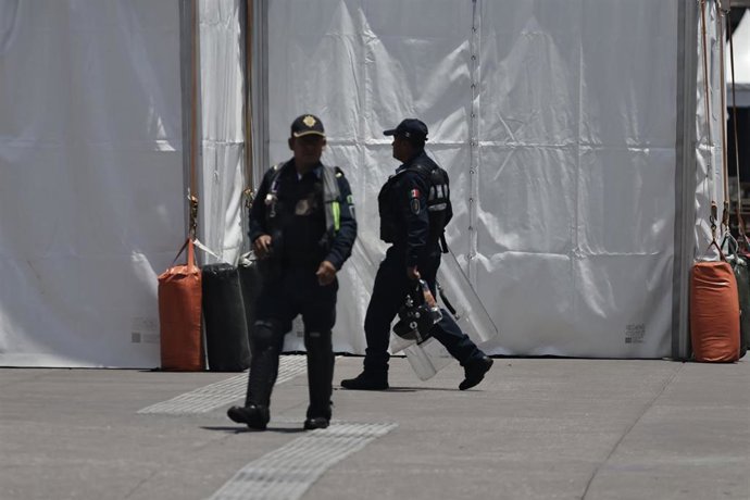 Archivo - Policía en Oaxaca, México (archivo)