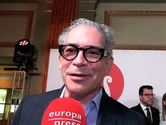 Boris Izaguirre durante la inauguración de la nueva temporada del Gran Teatre del Liceu de Barcelona