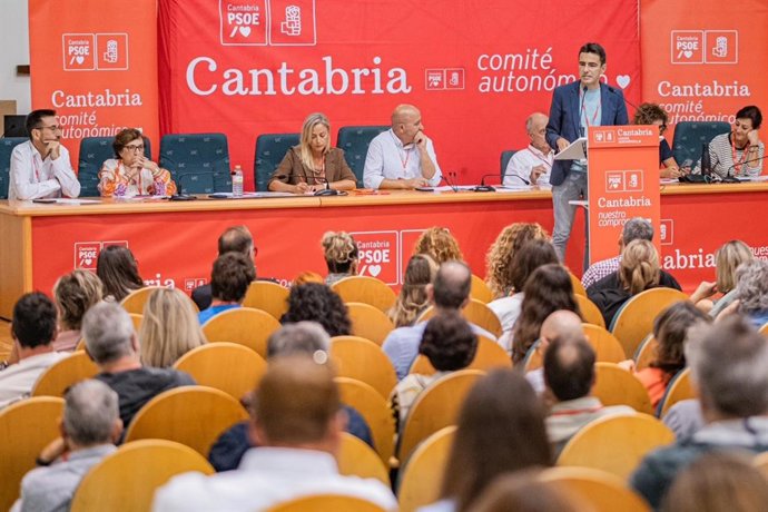Intervención de Casares en el Comité Autonómico del PSOE