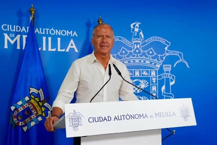 El vicepresidente primero de Melilla,  Miguel Marín.