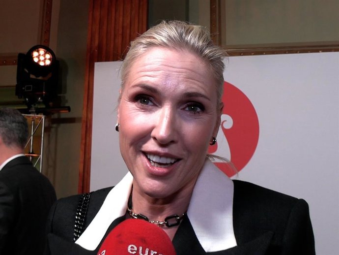 Judit Mascó durante la inauguración de la nueva temporada del Gran Teatre del Liceu de Barcelona
