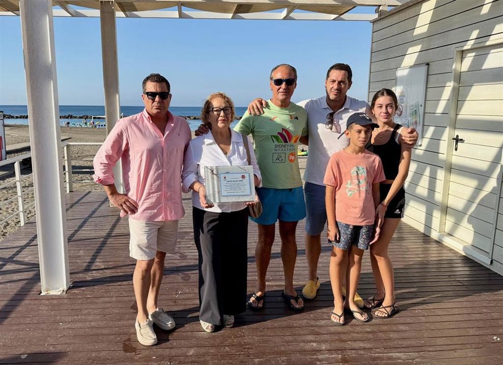 Homenaje a Juan Manuel Segura en Almería.