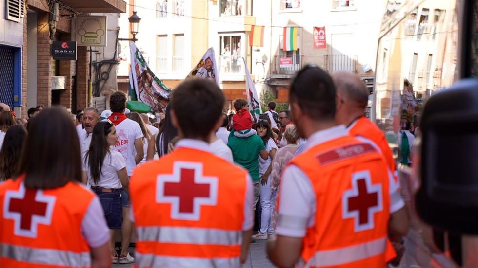 El lanzamiento de 'la bomba' en las fiestas de Arnedo se salda sin incidencias destacables