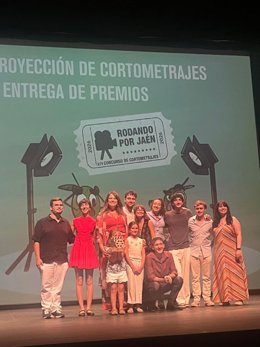 Entrega de premios de la décimocuarta edición del Concurso 'Rodando por Jaén'.