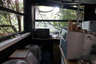 September 25, 2026, Kyiv, Ukraine: A cafe is damaged by a Russian drone strike, Kyiv, Ukraine, September 25, 2026. The attack injured at least six people and damaged the High Council of Justice building.