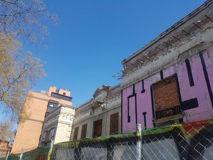 Archivo - Recurso del palacete de la calle General Ricardos, en el distrito de Carabanchel.