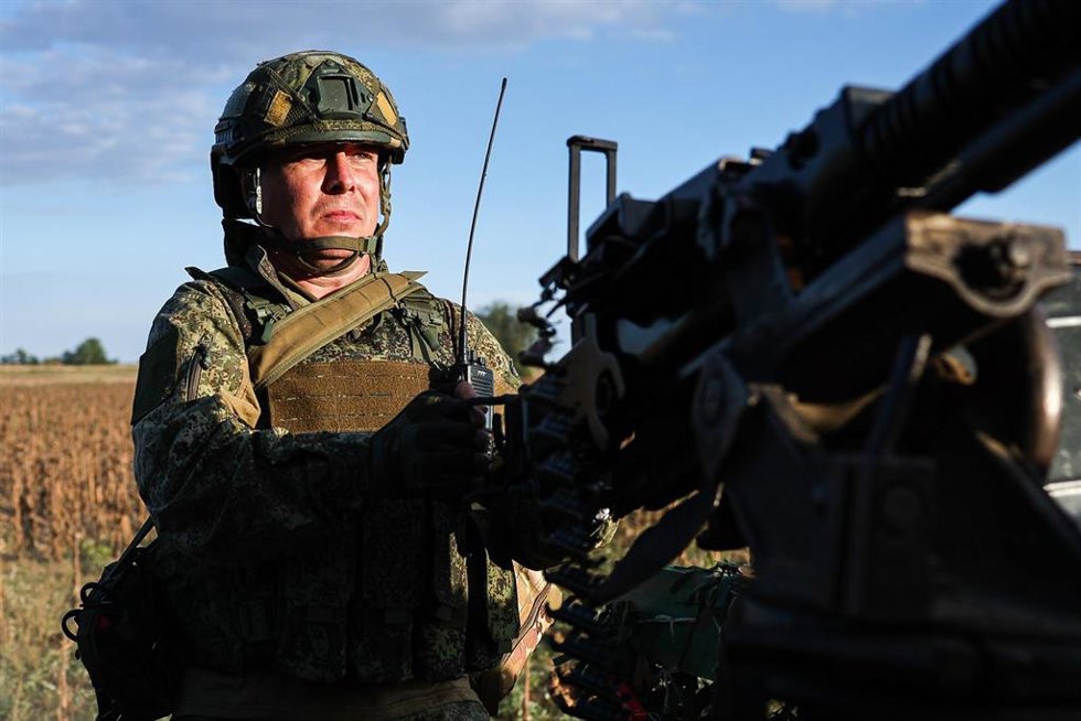 Un militar del Ejército de Rusia en la provincia ucraniana de Jersón, parcialmente ocupada en el marco de la invasión desatada en febrero de 2022 (archivo)