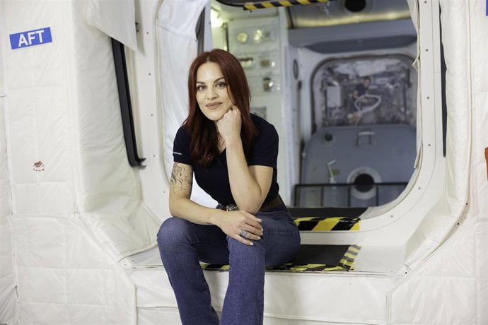 Archivo - La astronauta Sara García Alonso