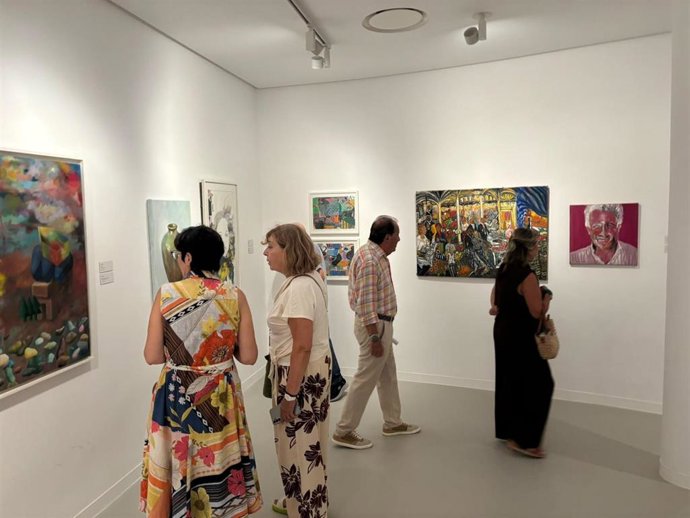 Exposición 'Una década de pintura almeriense (2015-2025)' en el Museo de Arte de Almería Espacio 2.