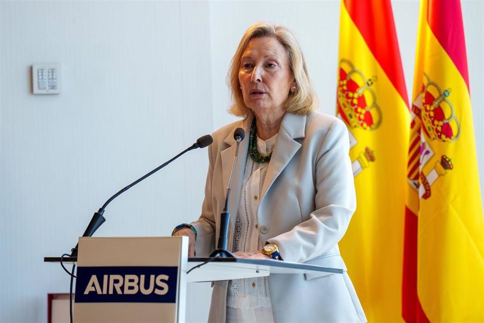 Archivo - La secretaria de Estado de Defensa, María Amparo Valcarce