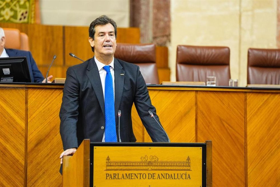 El parlamentario andaluz del PP de Almería Juan José Salvador