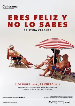 Cartel de uno de los carteles de uno de los espectáculos culturales de la Diputación de Málaga.