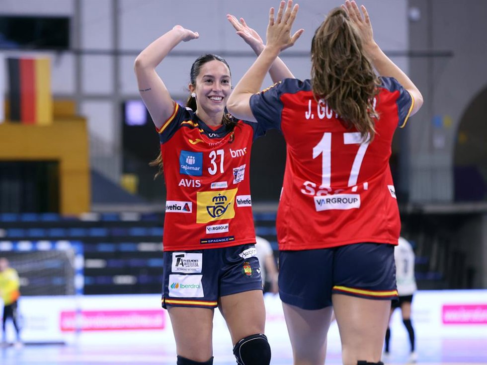 La selección española femenina de balonmano