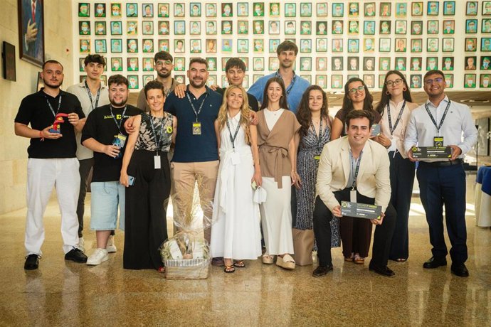 Participantes en La Pre-Incubadora de la Junta de Extremadura.