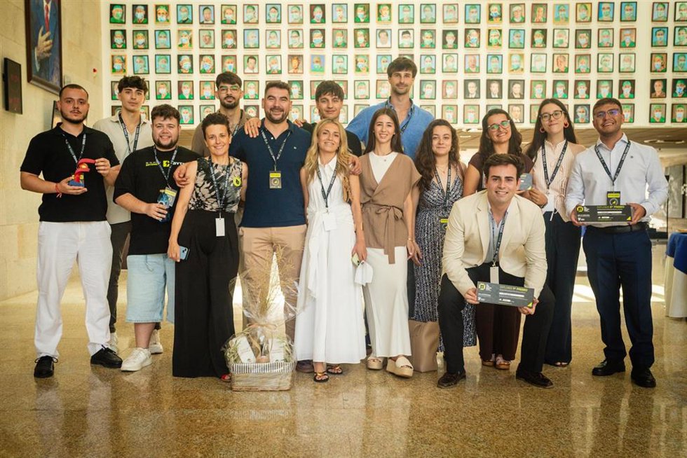 Participantes en La Pre-Incubadora de la Junta de Extremadura.
