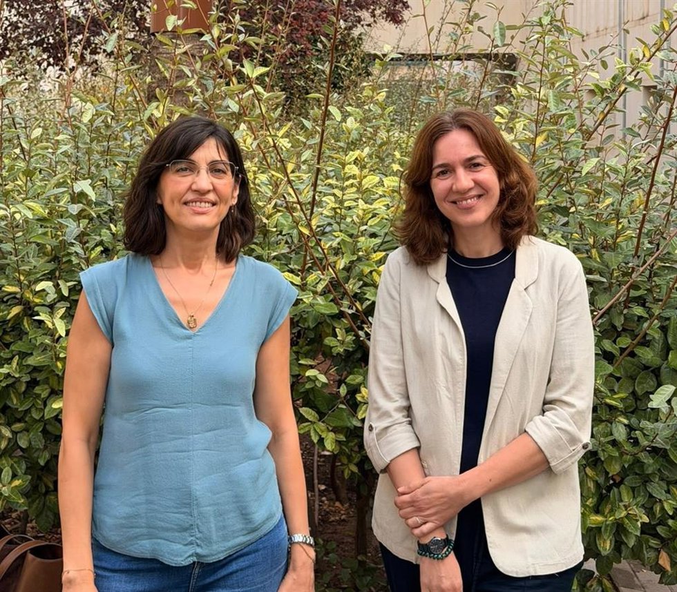 Investigadoras del Instituto de Ingeniería del Agua y Medio Ambiente de la Universitat Politècnica de València (IIAMA-UPV) María Pachés Giner y Remedios Martínez.