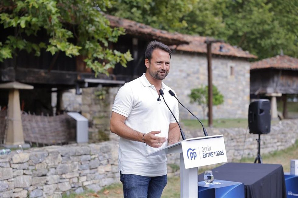 Archivo - El presidente del PP, Álvaro Queipo, en una imagen de archivo