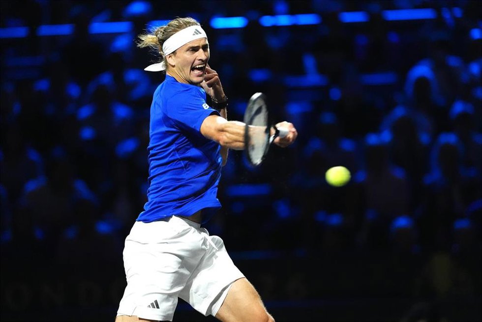 Alexander Zverev en la Laver Cup