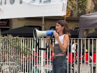 La portaveu del Sindicat de Llogateres, Carme Arcarazo