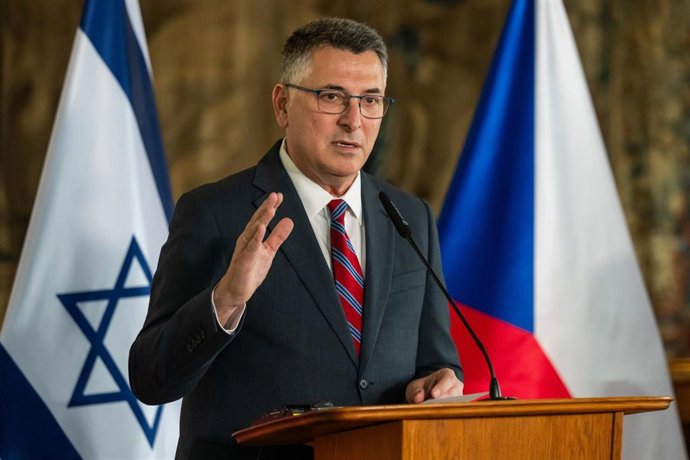 Archivo - El ministro de Asuntos Exteriores de Israel, Gideon Saar