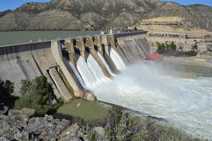 Archivo - Embalse de Mequinenza.
