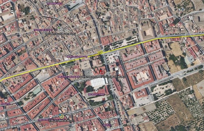Lugar donde se ha producido el incendio