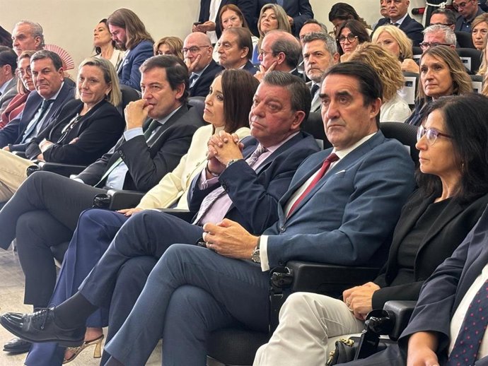 El presidente de la Junta, Alfonso Fernández Mañueco, en el I Foro Económico Español en Castilla y León