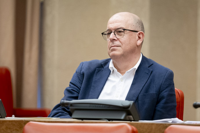 Archivo - El diputat del PSC al Congrés José Zaragoza 