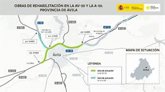 Foto: Transportes licita por 8,5 millones la rehabilitación del firme de la AV-20 y de la A-50 en el entorno de Ávila