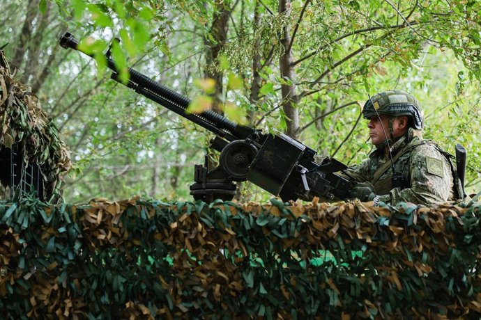 Un militar del Ejército de Rusia en la provincia ucraniana de Jersón, parcialmente ocupada en el marco de la invasión desatada en febrero de 2022 (archivo)