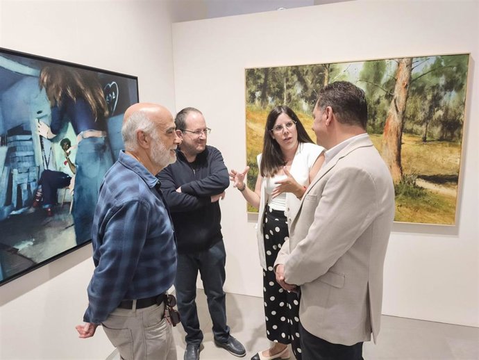 Archivo - Imagen de archivo de la primera exposición del Certamen de Jóvenes Artistas Realistas Españoles en el Murec de Almería.