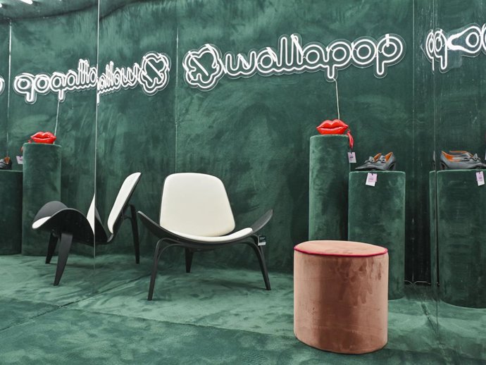 Archivo - Pop up store de Wallapop.