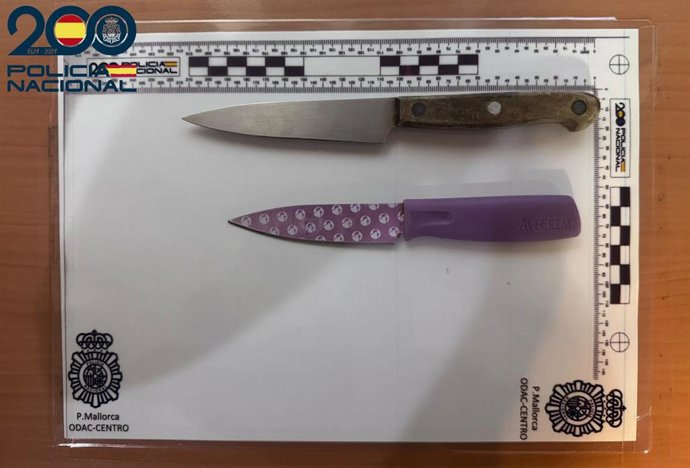 Sucesos.- Detenidos dos hermanos por amenazar de muerte a varios jóvenes e intentar herirles con armas blancas en Palma