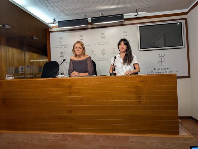 Covadonga Tomé y Laura Tuero