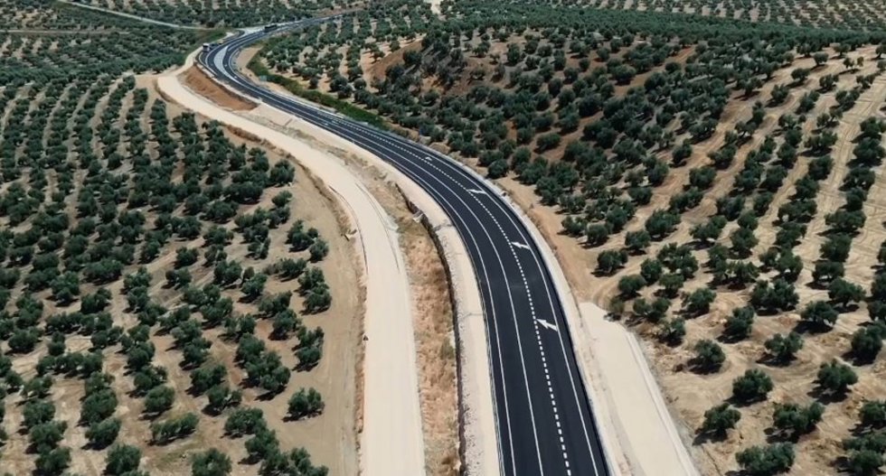 Vista aérea de la A-311