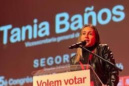 Tania Baños, sotssecretària general del PSPV.PSOE